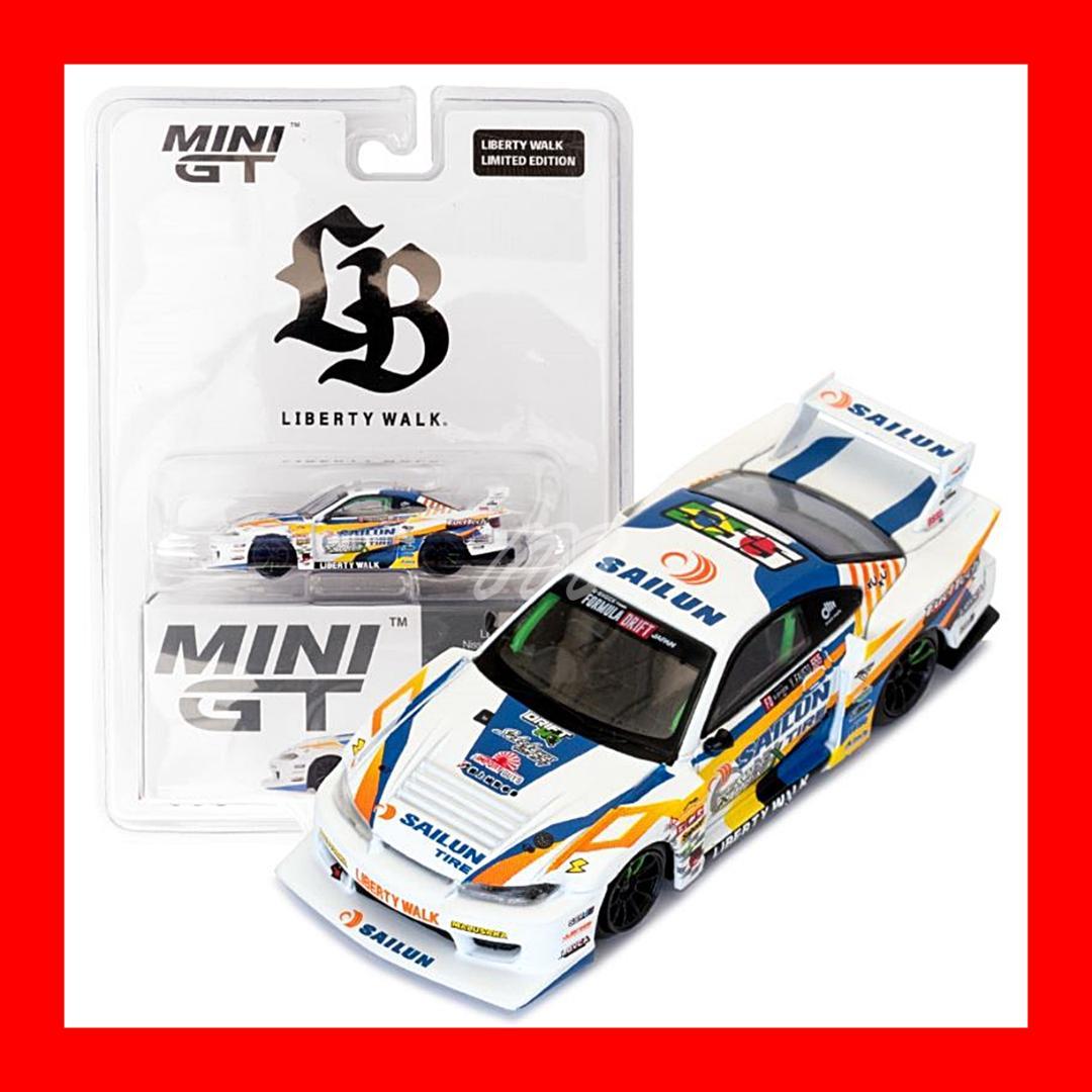 MINI GT LBスーパーシルエット S15 SILVIA #555 2023