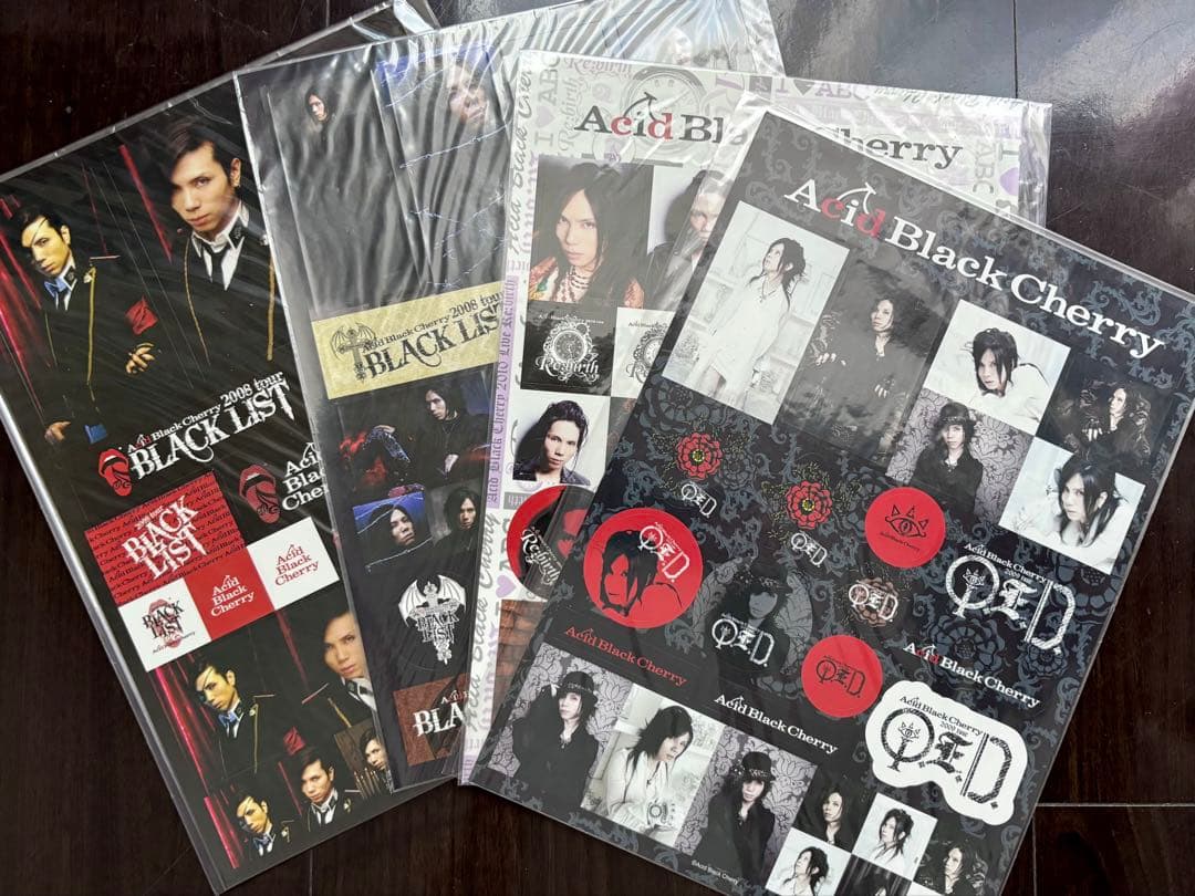 【Acid Black Cherry】ツアー 限定 ステッカー☆4枚セット