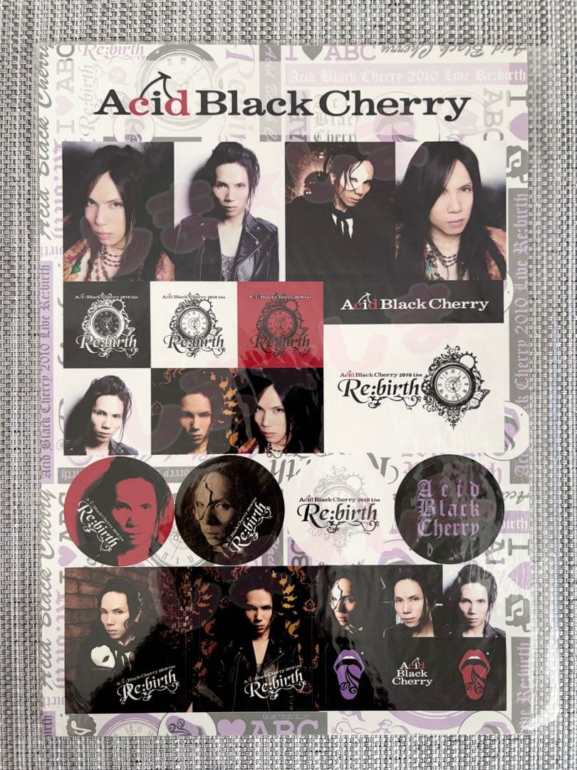 【Acid Black Cherry】ツアー 限定 ステッカー☆4枚セット