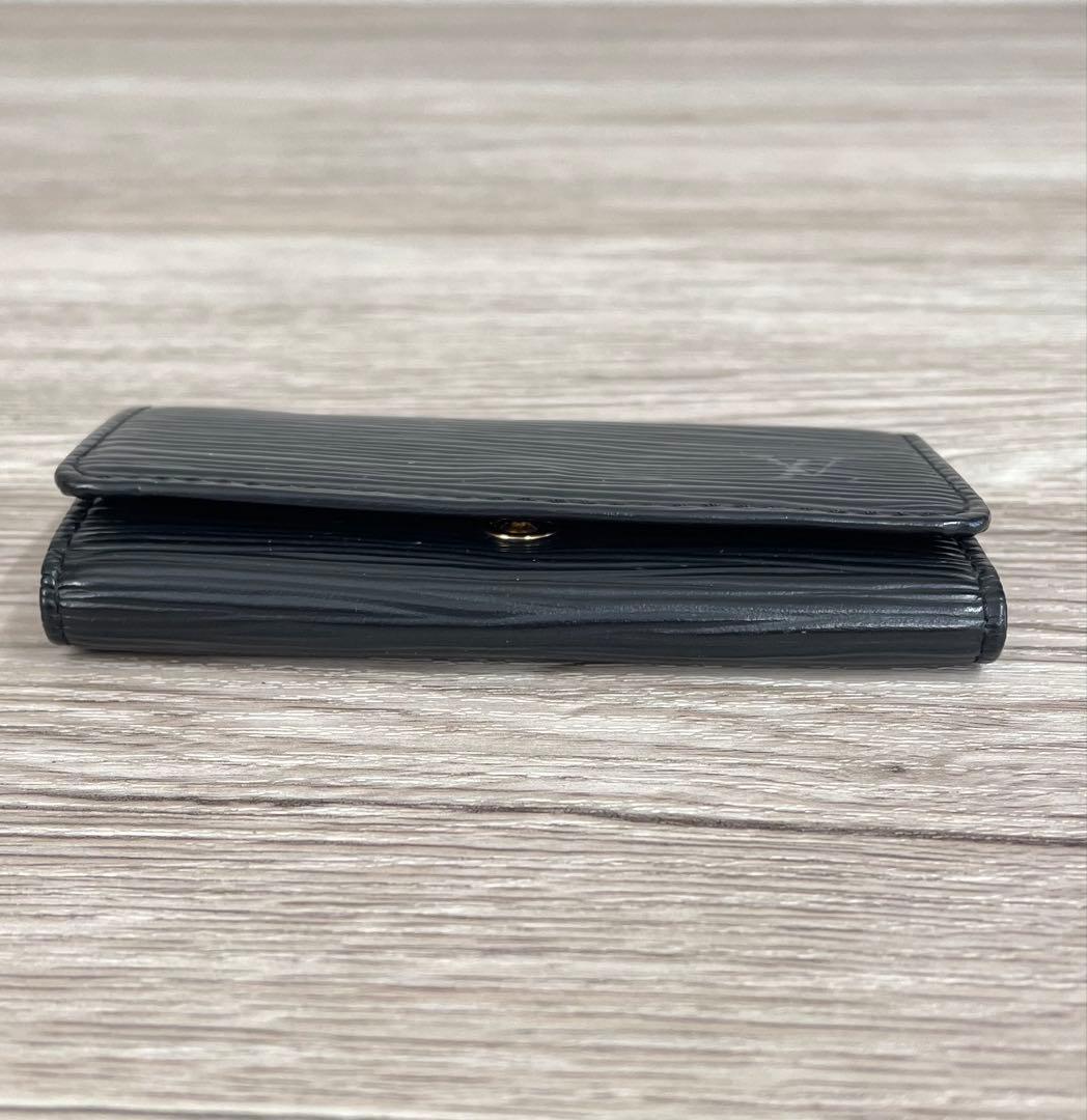 【正規品】LOUIS VUITTON ルイヴィトン エピ 4連 キーケース　黒
