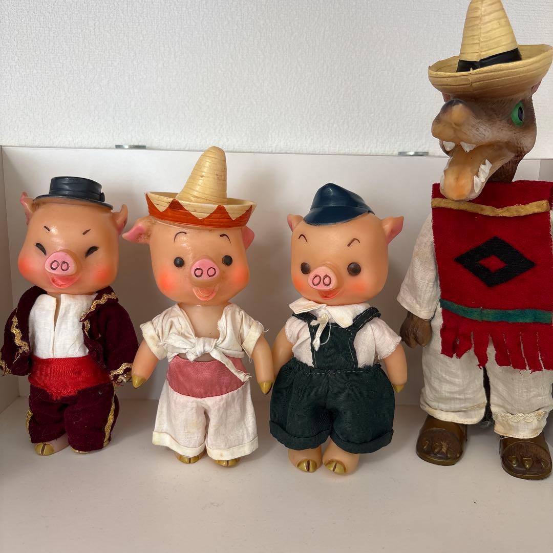 NHKお母さんといっしょ　ブーフーウー三匹のこぶたとおおかみ　昭和レトロ