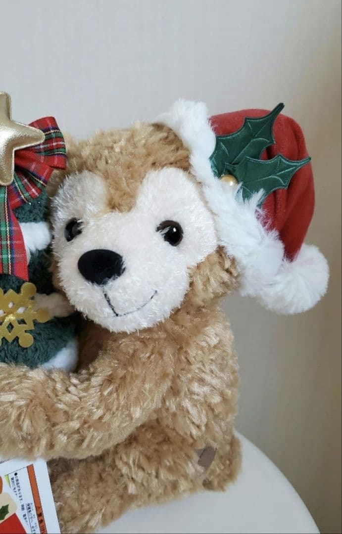 ディズニーシー　ダッフィークリスマスツリー　ウィンタートゥインクリングタウン