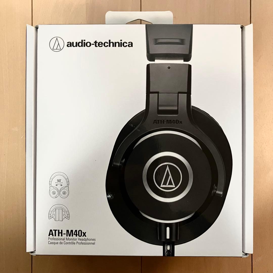 新品 Audio technica オーディオテクニカ　ATH-M40
