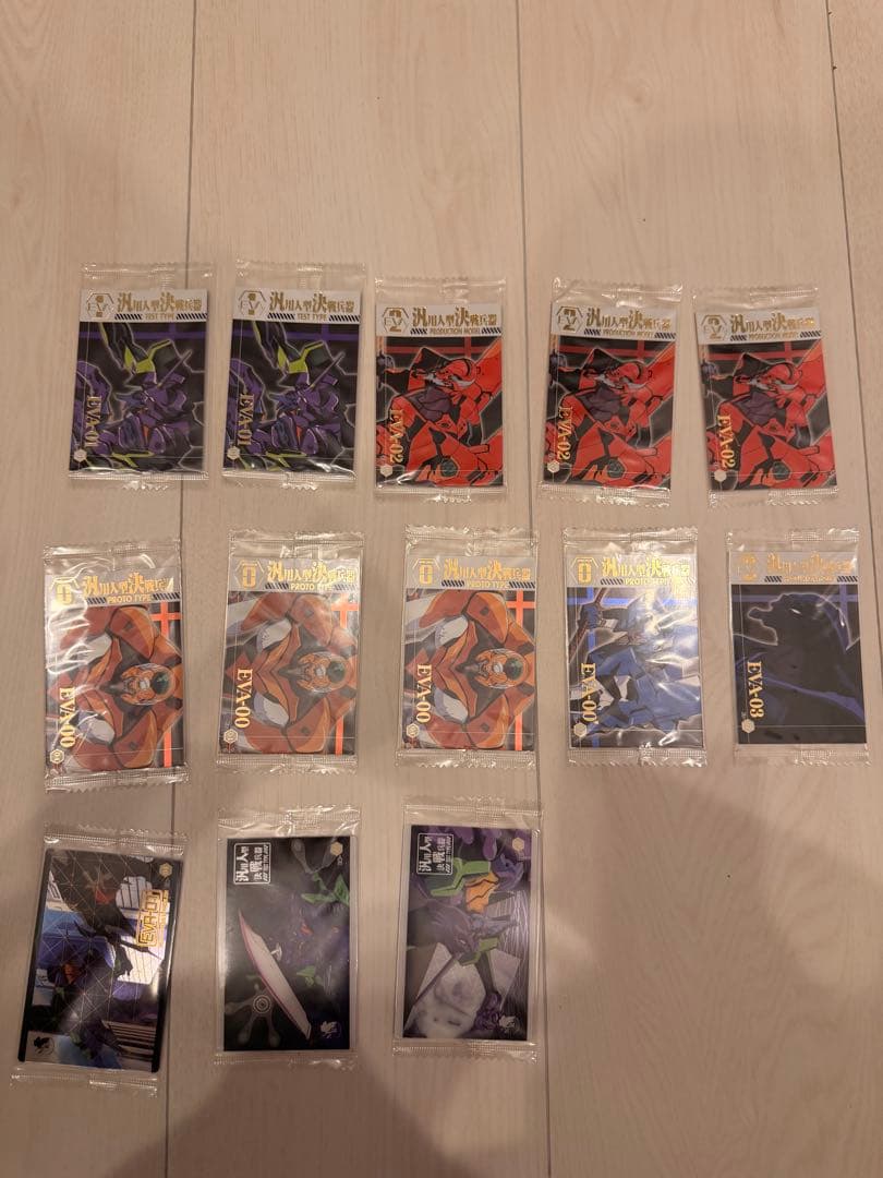 【期間限定値下げ】新世紀エヴァンゲリオン ウエハースカードまとめ売り