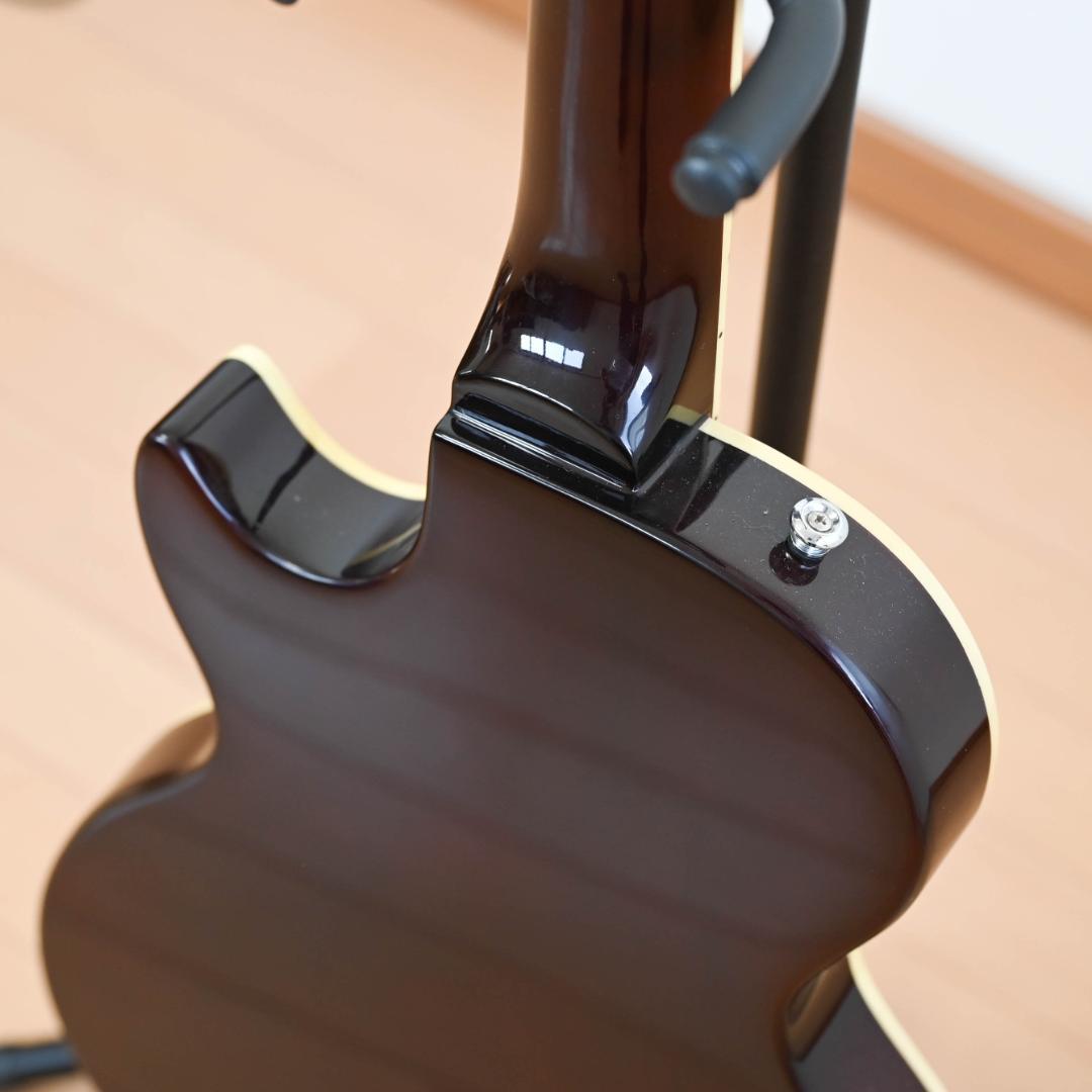 PLAYTECH レスポール型 Fフォール エレキギター サンバースト G006