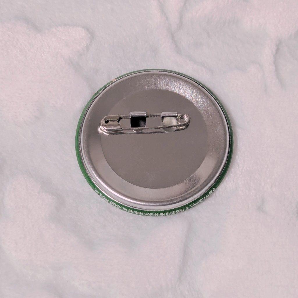 ポケモン 缶バッジ 【グリーン&メガピジョット】