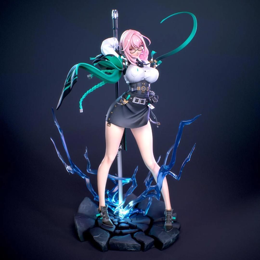 1/7　未塗装 未組立　【ヤナギ ゼンレスゾーンゼロ】フィギュア　ガレージキット