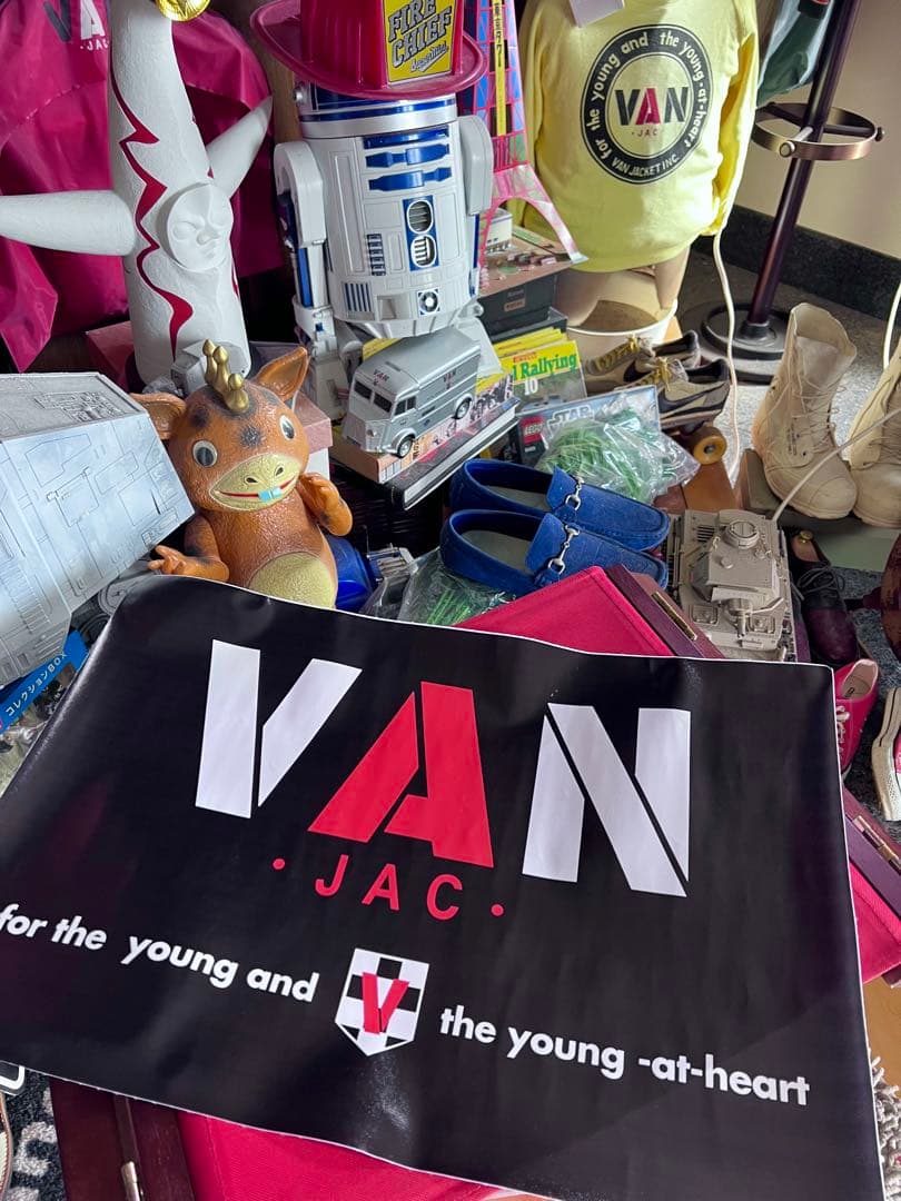 VAN JACKET看板サイン元シート予備を譲ります。大変貴重！