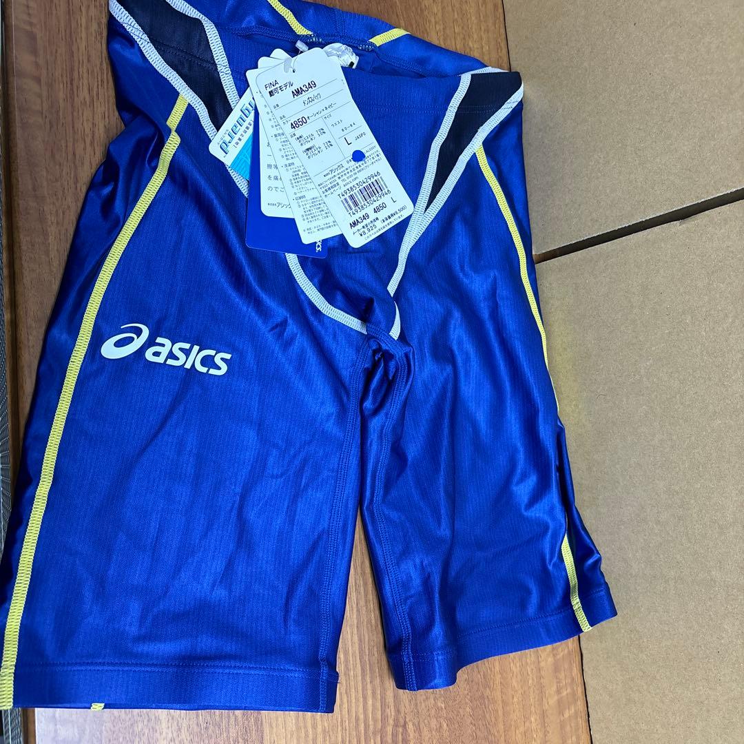 COWCOW様 。asics メンズスパッツ　L 2枚セット