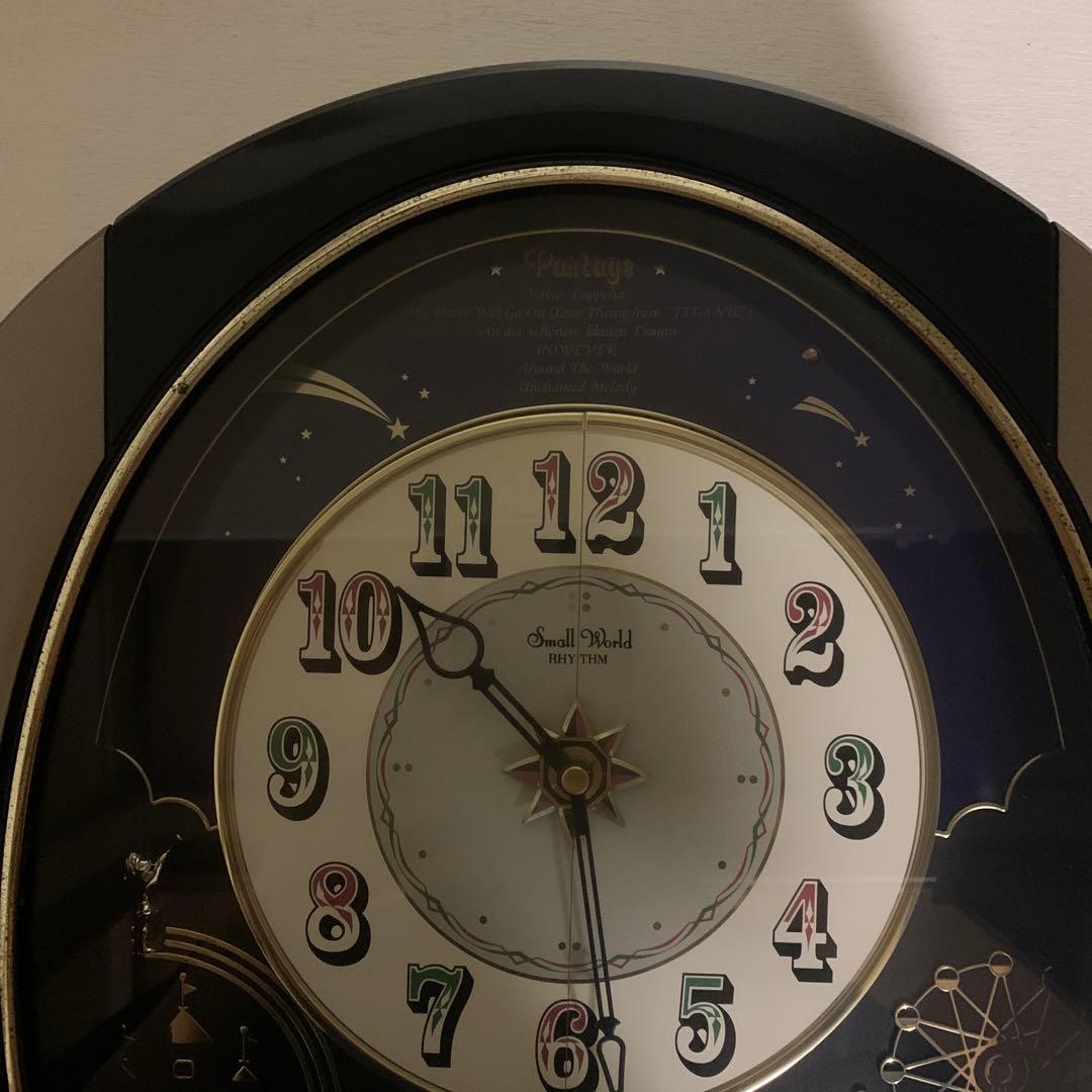 レトロ　スモールワールド　4MH751RH　 リズム時計　からくり時計