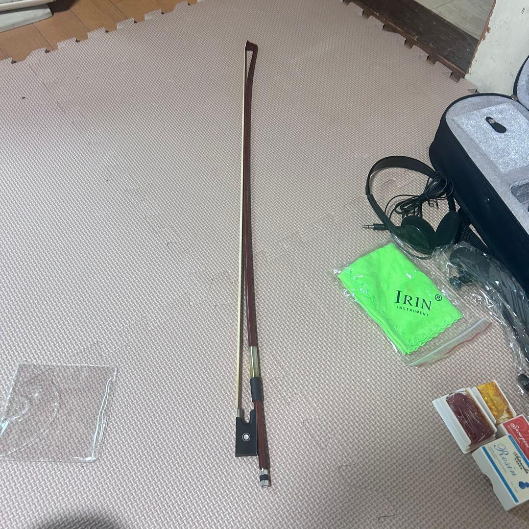 IRIN エレキバイオリン 4/4 ケース付 初心者セット