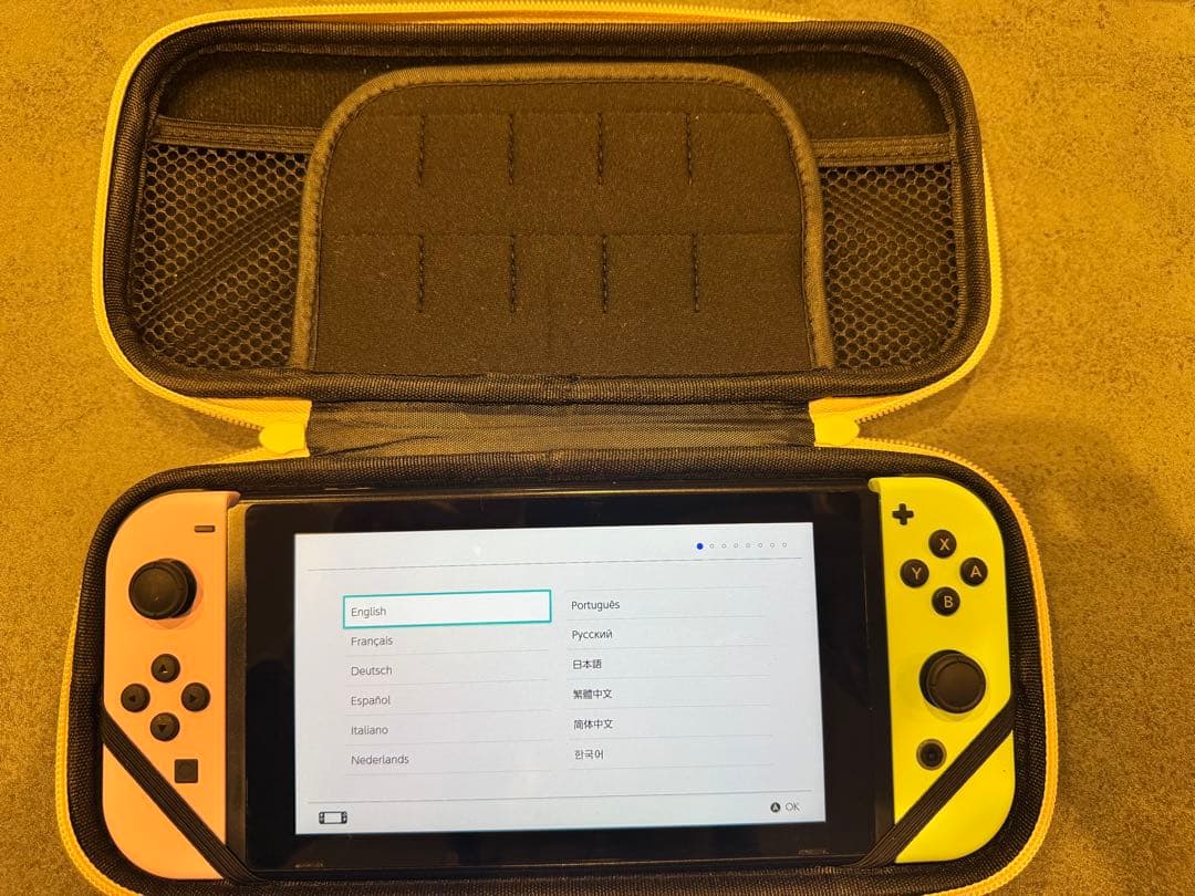 Nintendo Switch パステルパープル/ パステルグリーン　※箱無し