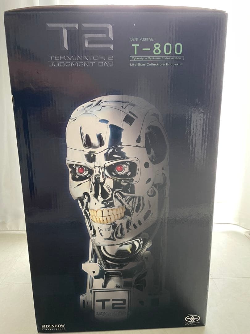 サイドショー ターミネーター2 T-800ライフサイズコレクティブルエンドスカル