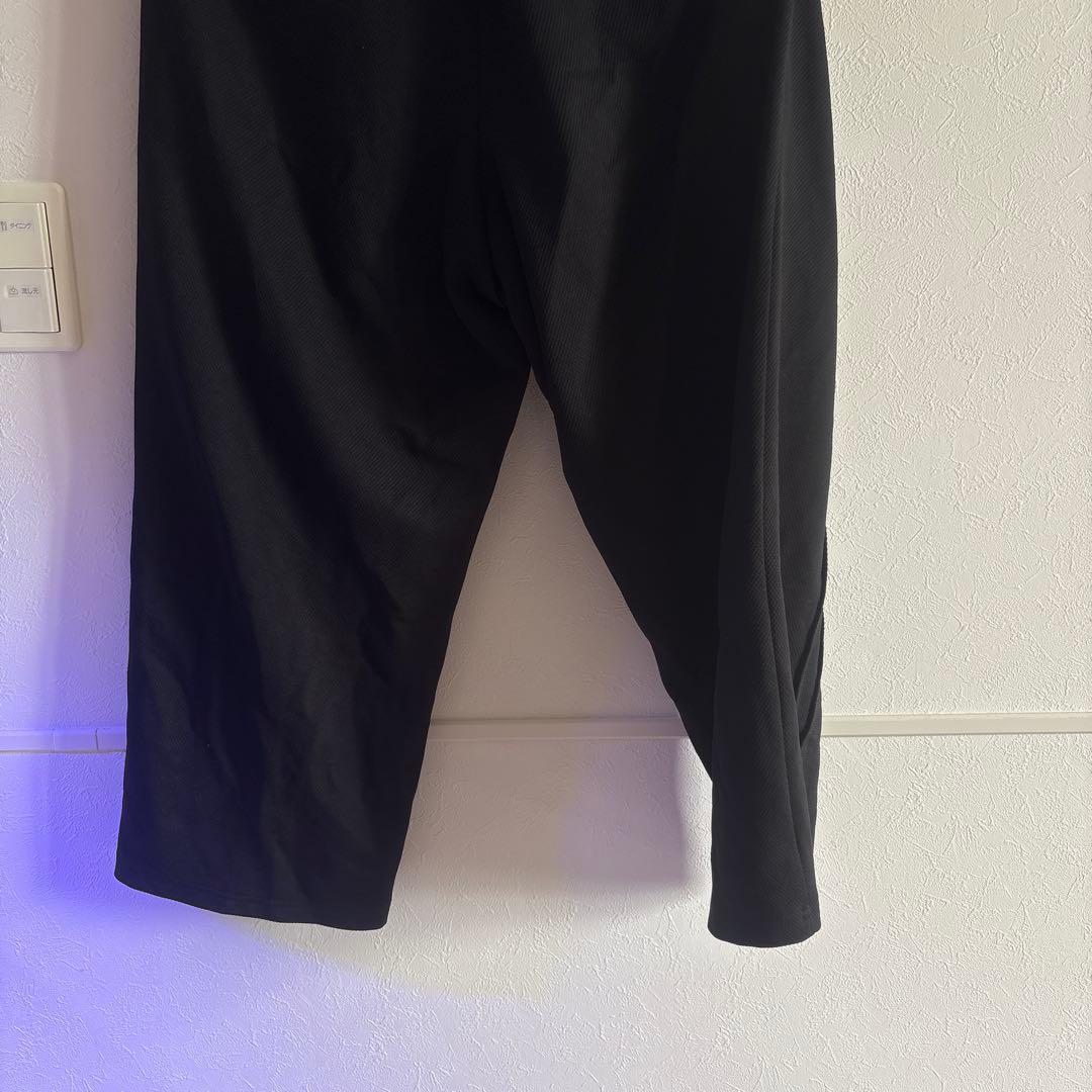 ピンタックワイドパンツ　シネマティック　cinematiq 元鈴木さん　ブラック