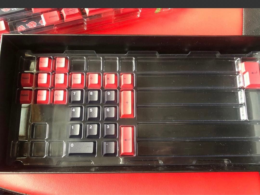 LIQUID x NARUTO AKATSUKI KEYCAP SET 説明必読