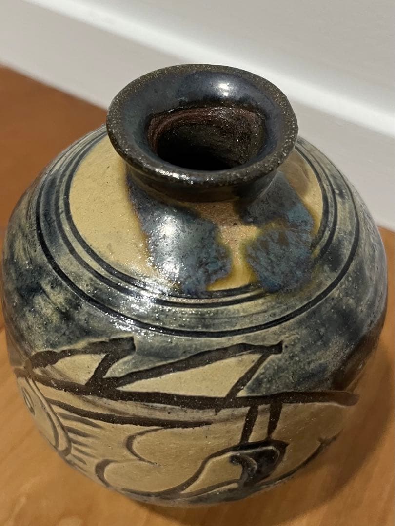 金城次郎　徳利　人間国宝