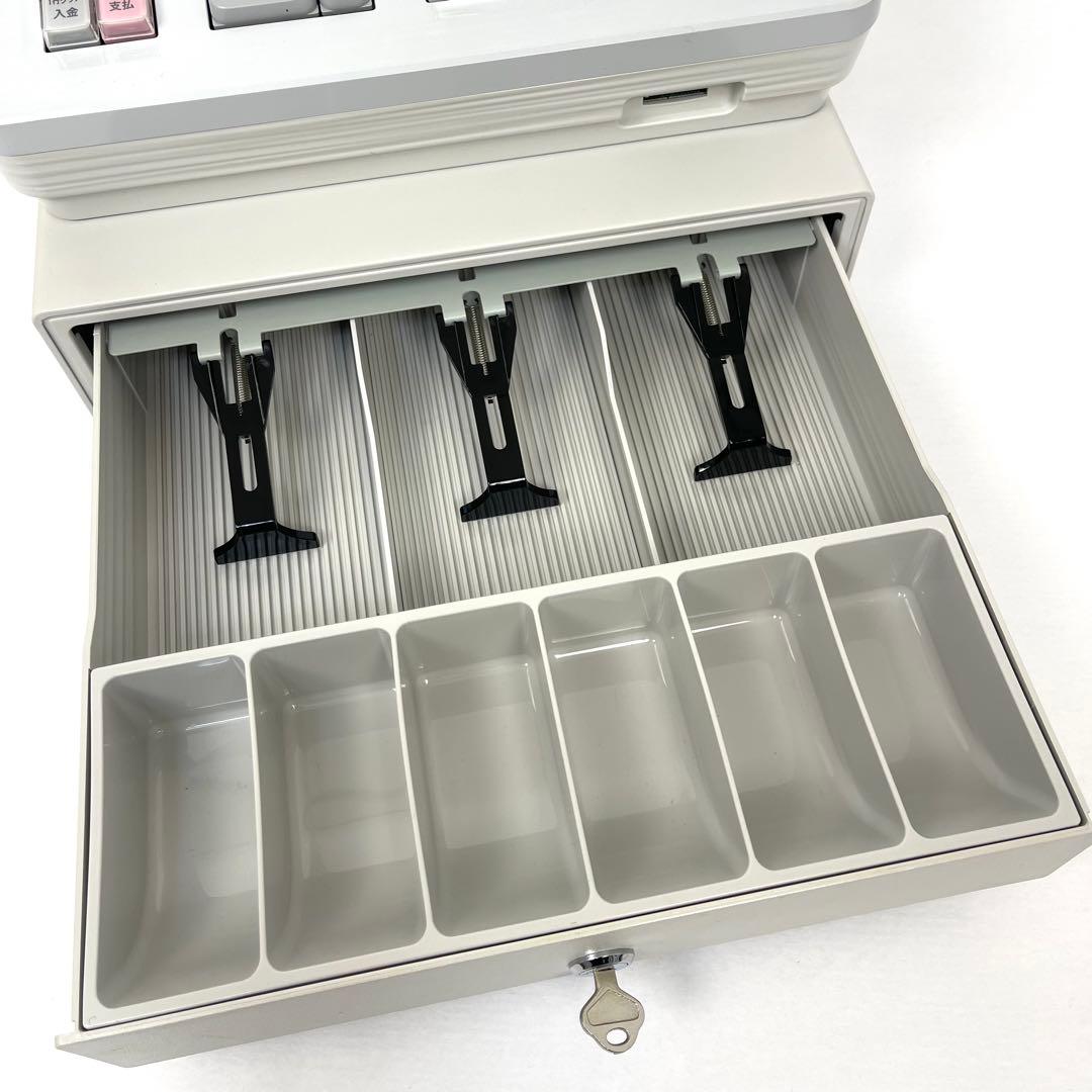【超美品】SHARP XE-A207W レジスター（取扱説明書あり）
