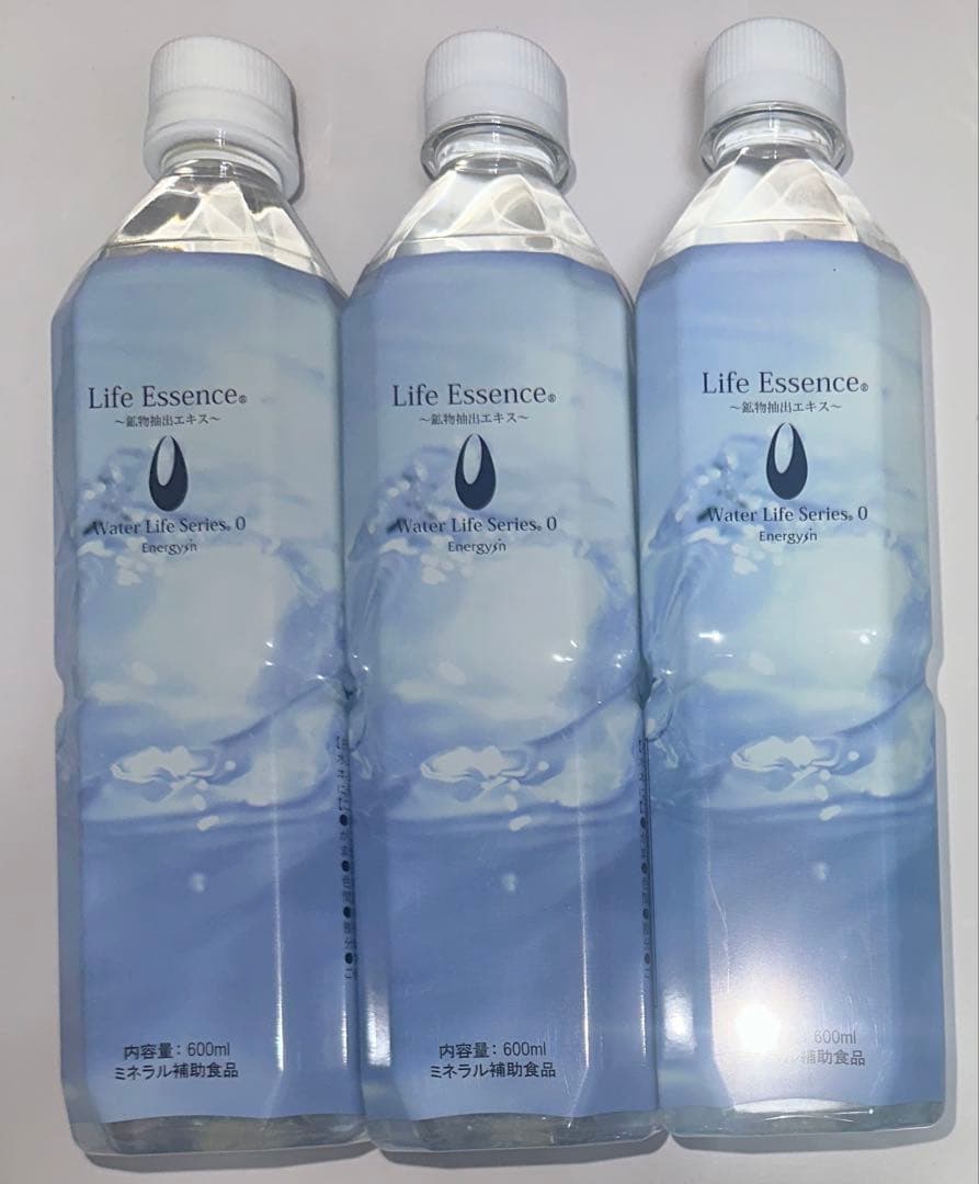 『本日限定特価』Life Essence ミネラルウォーター 600ml 3本