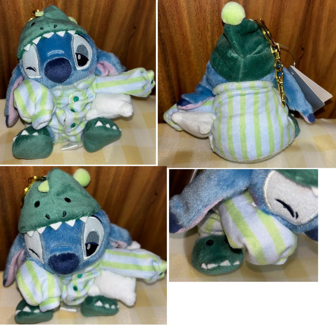 匿名発送　スティッチ　キーチェーン PAJAMA STYLE(ディズニーストア)