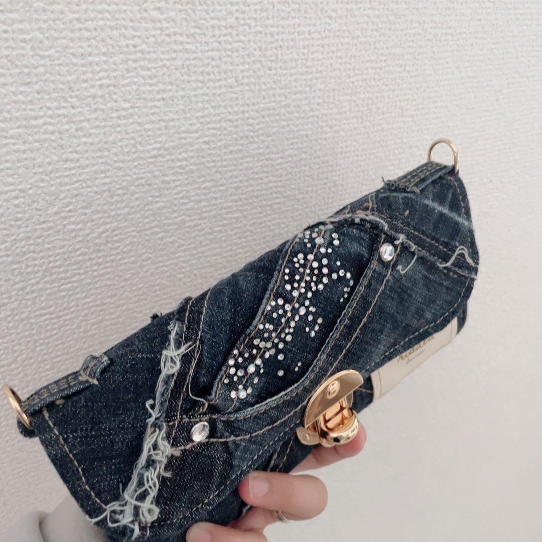 Azum デニム リメイク ウォレット