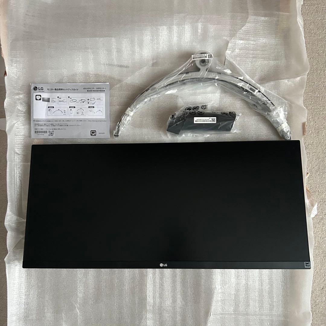 【ほぼ未使用】LG モニター 29インチワイドディスプレイ 2024年購入。