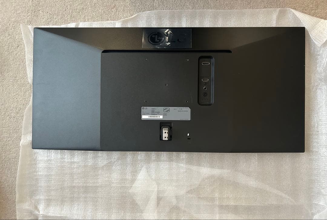 【ほぼ未使用】LG モニター 29インチワイドディスプレイ 2024年購入。