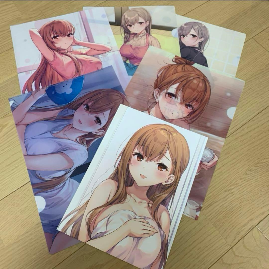 近所のななこさん　クリアファイル　セット