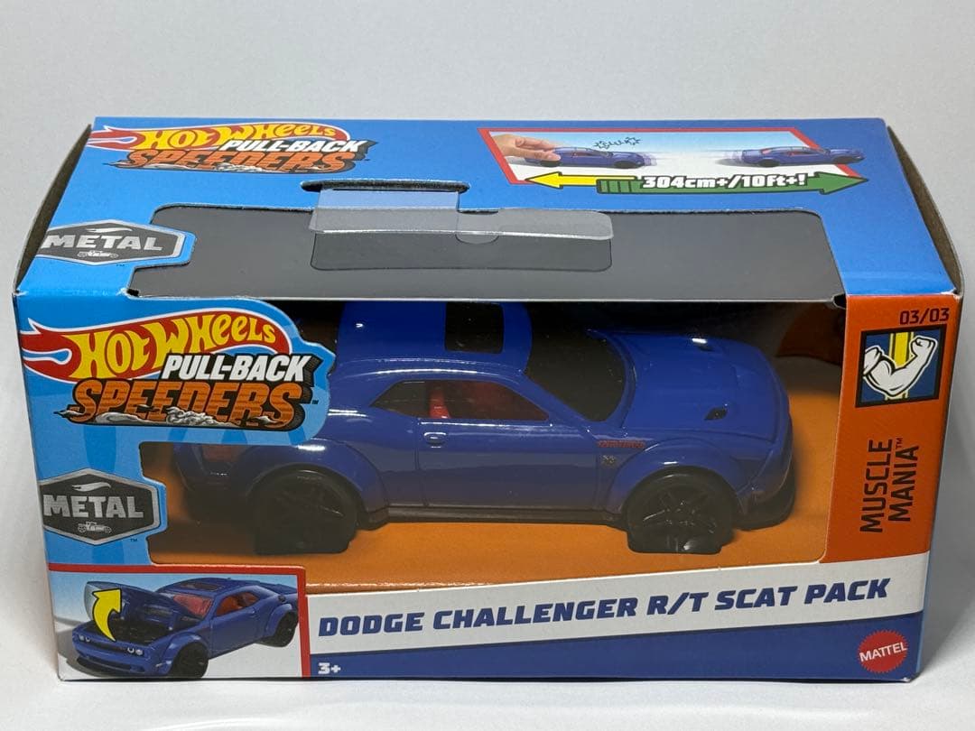 ホットウィール DODGE CHALLENGER R/T SCAT PACK