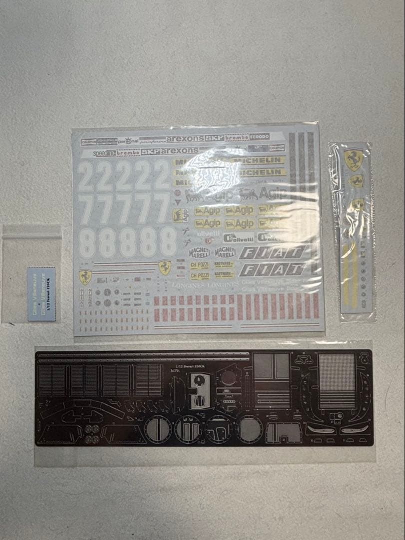 1/12 Ferrari126CK ver A （MFH） フルデティールキット