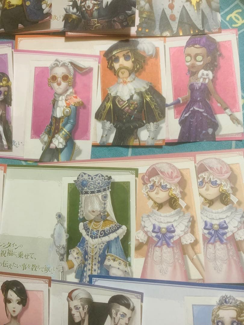 identityV 第五人格　スイパラ　バレンタインセット　メッセージカード