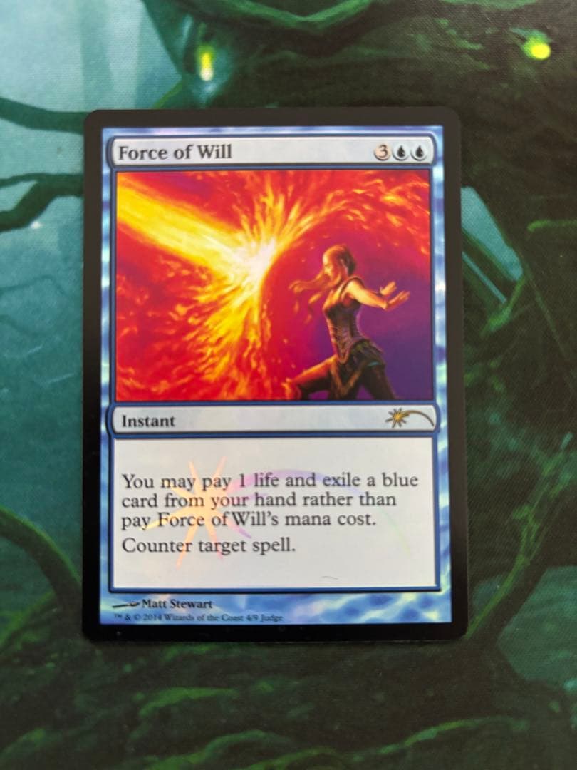 意志の力　ジャッジFOIL 4枚セット