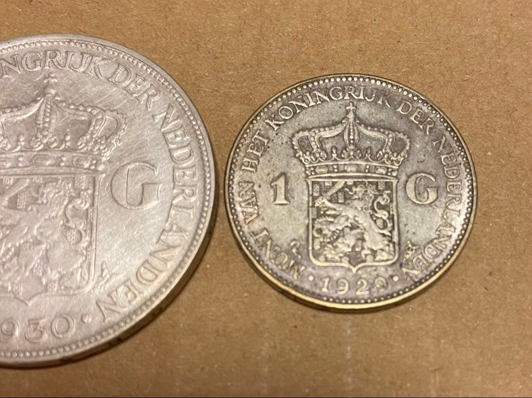 オランダ 1930年 ウィルヘルミナ 2.5ギルダー