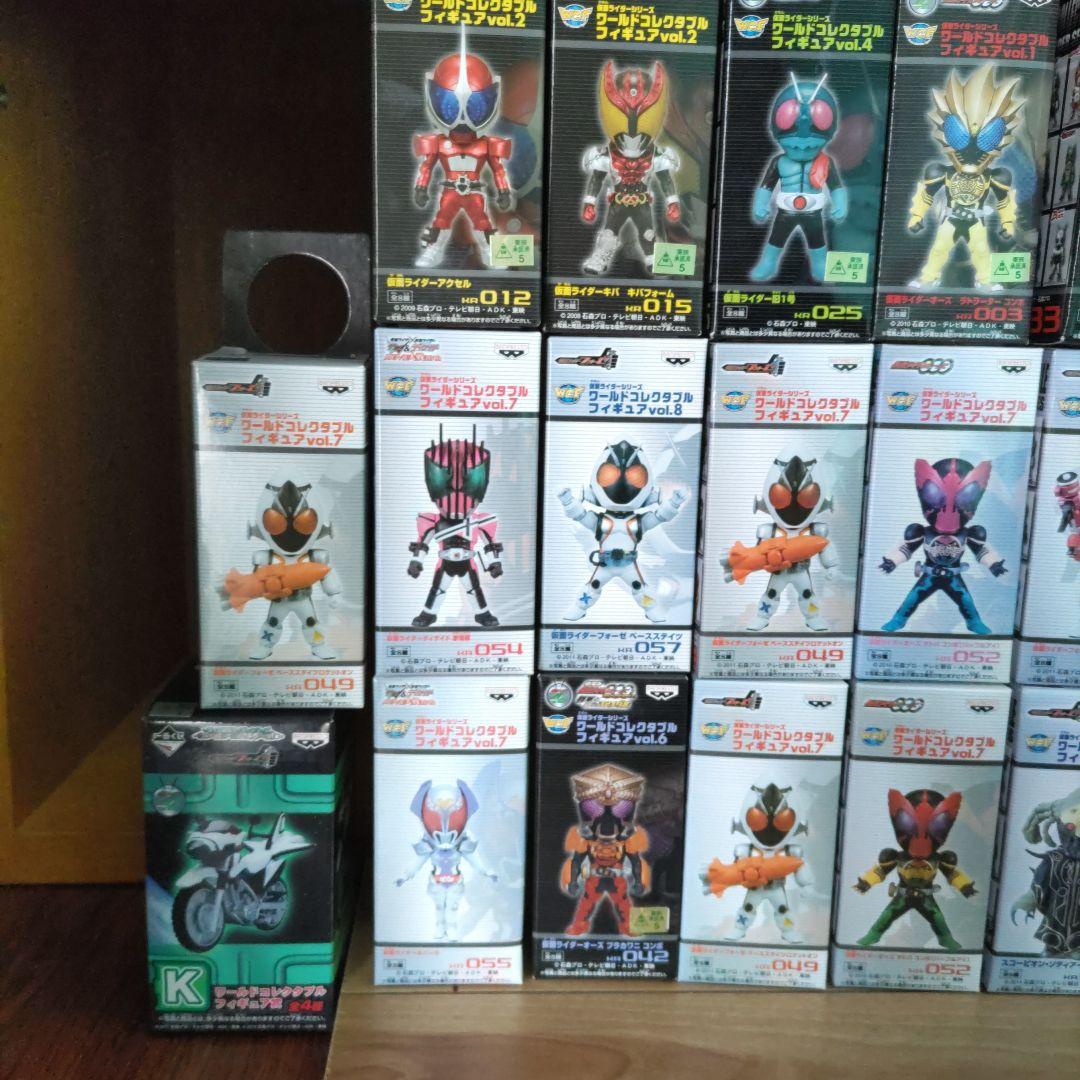 ワールドコレクタブルフィギュア　仮面ライダーセット