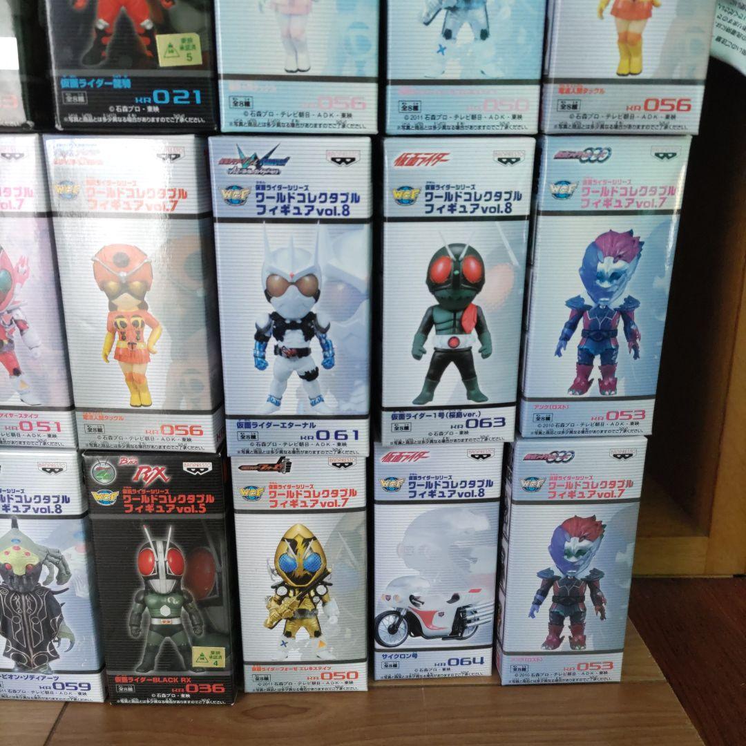 ワールドコレクタブルフィギュア　仮面ライダーセット