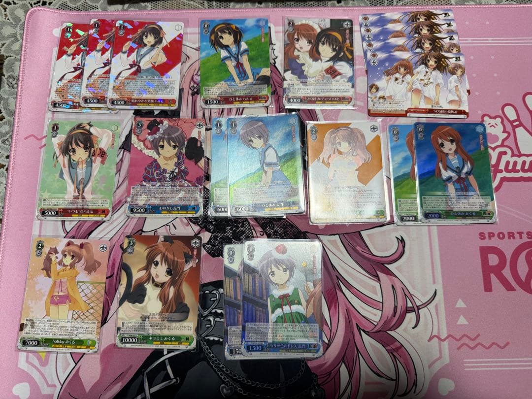 WS 涼宮ハルヒの憂鬱 8電源デッキ 他パーツ付き