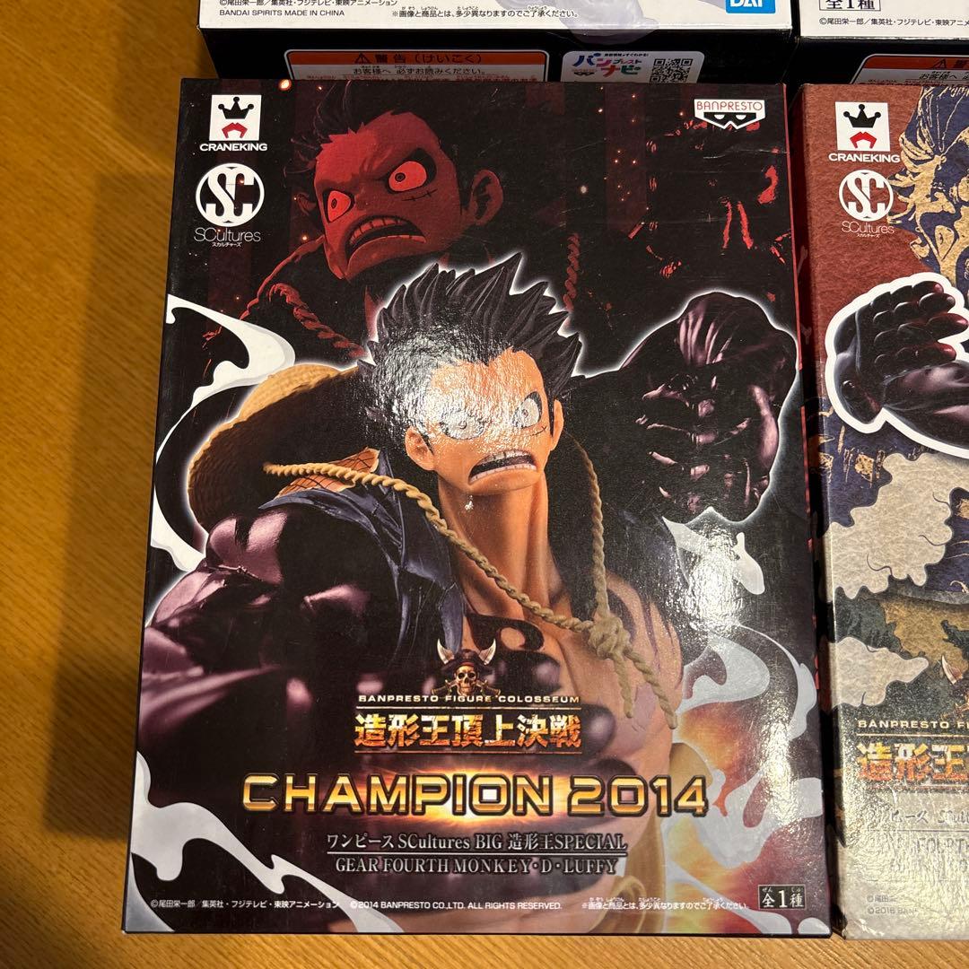 ワンピース 人気のギア4フィギュア 6種 新品未開封セット‼️
