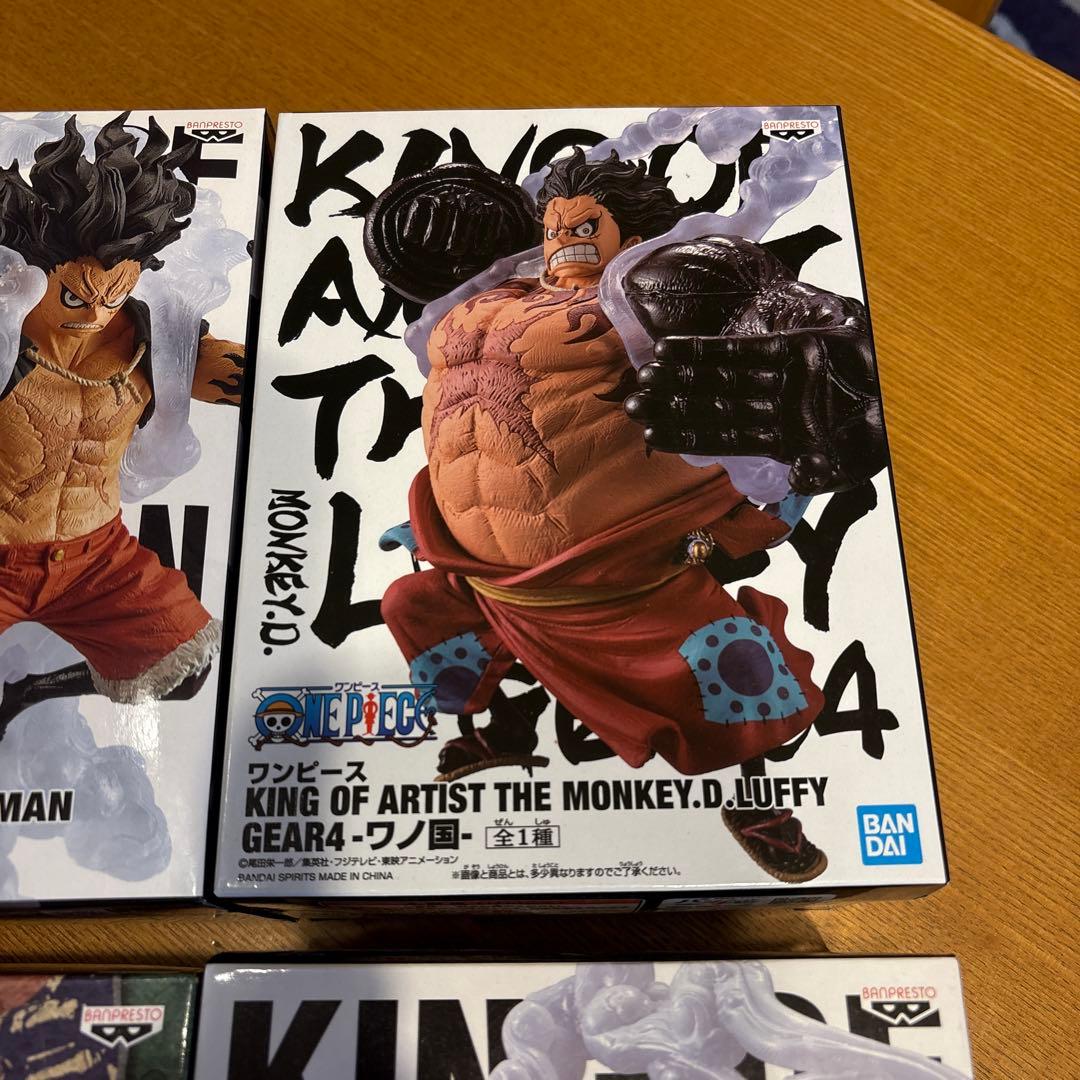 ワンピース 人気のギア4フィギュア 6種 新品未開封セット‼️