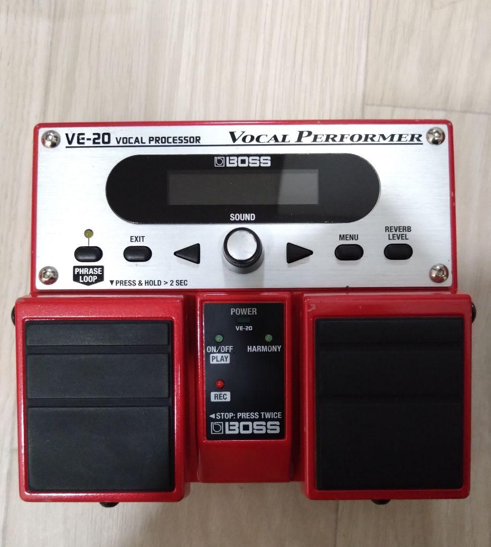 BOSS VE-20 ボーカルエフェクター　vocal processor