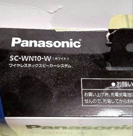 Panasonic SC-WN10-W ネックスピーカー