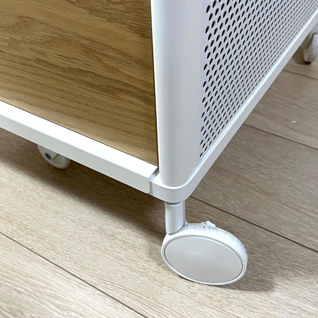 た13【IKEA】イケア BEKANT ベカント キッチンワゴン デスク下収納