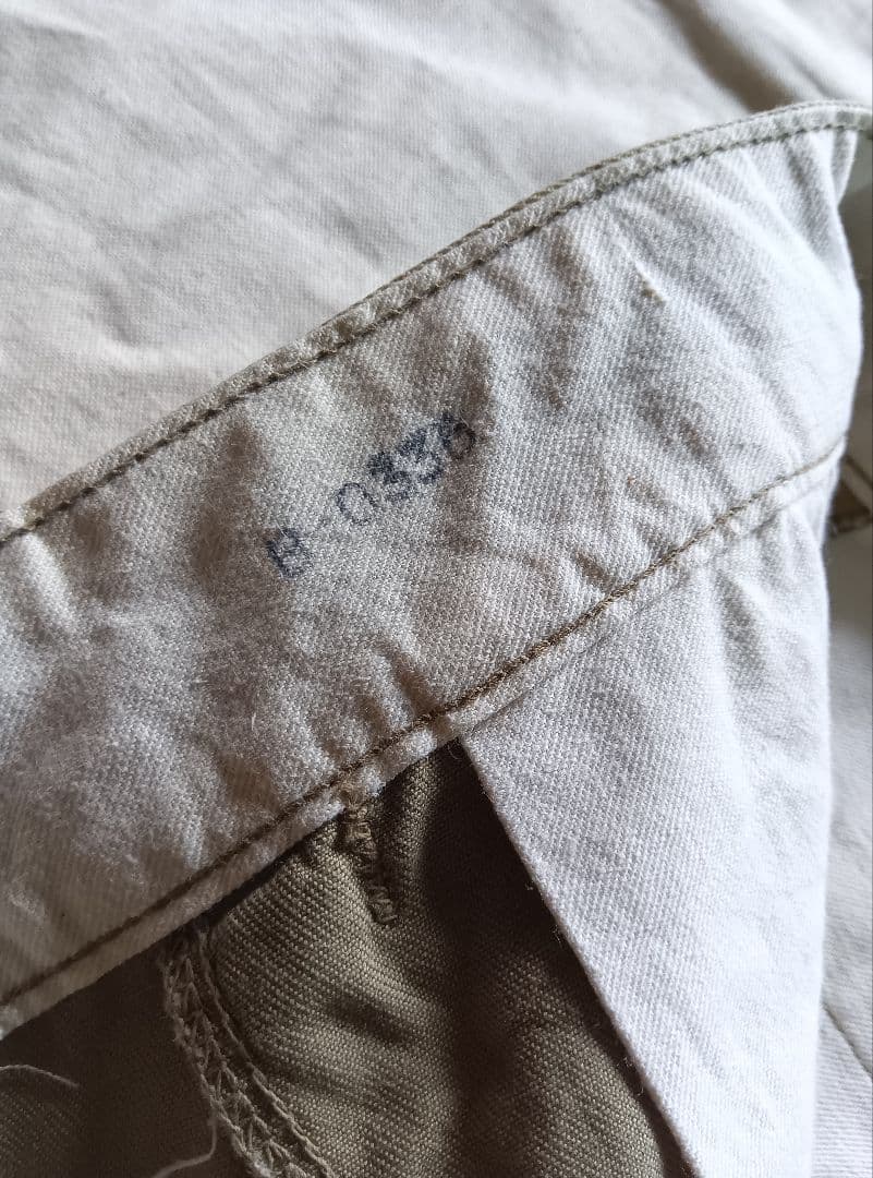 50s ビンテージ US.ARMY M-52 W32 カーキチノ 米軍