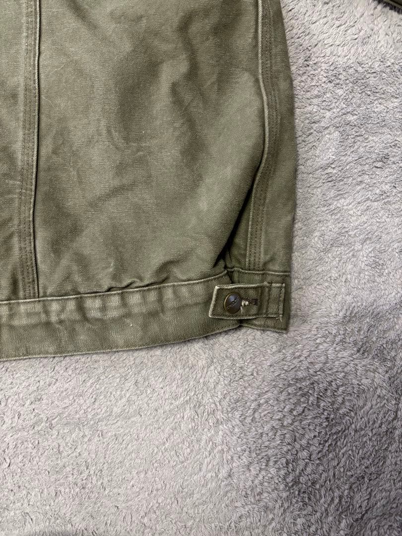 激レア　希少　Carhartt トラッカージャケット　デニムジャケット　グリーン