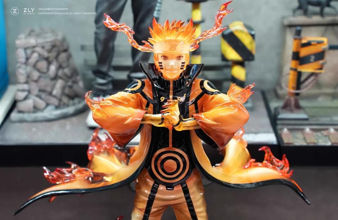 NARUTO -ナルト-疾風伝 うずまき ナルト 彫刻フィギュア 海外限定