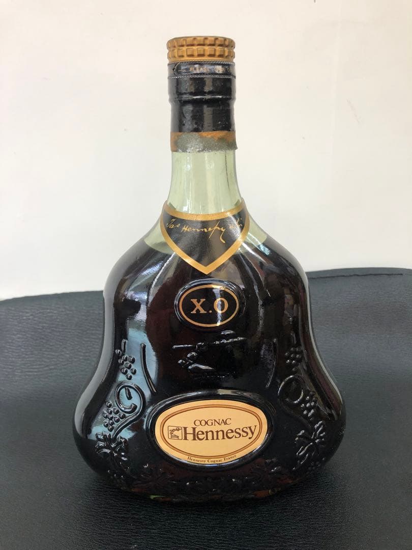 s-111 Hennessy ヘネシー　金キャップ　グリーン　XO コニャック