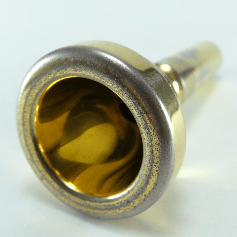 Denis Wick トロンボーン用マウスピース 6BL 金メッキ 中古