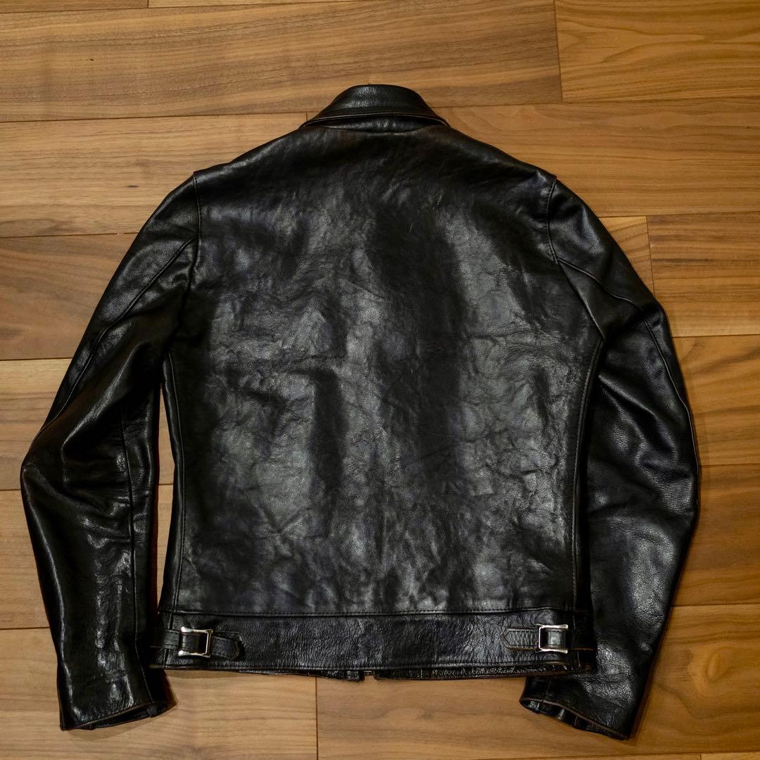 ルイスレザー ドミネーター ベジカウ(茶芯) size:36