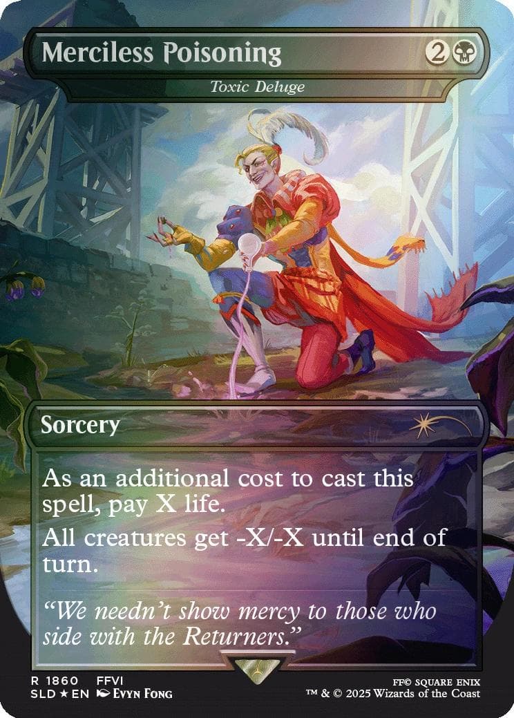 MTG Secret Lair x FF Game Over 英語版 Foil版