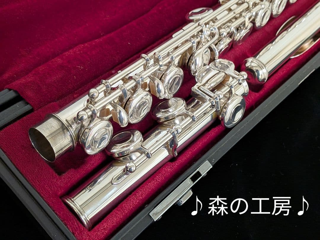 中古フルート専門店‼️部活応援‼️銀メッキヤマハフルート YFL211S Eメカ