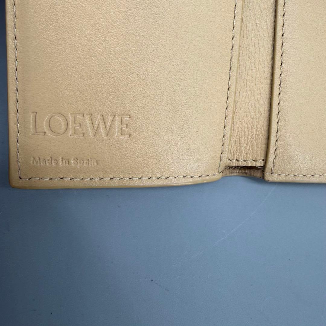 付属品付き✨ロエベ　トライフォールドウォレット　アナグラム