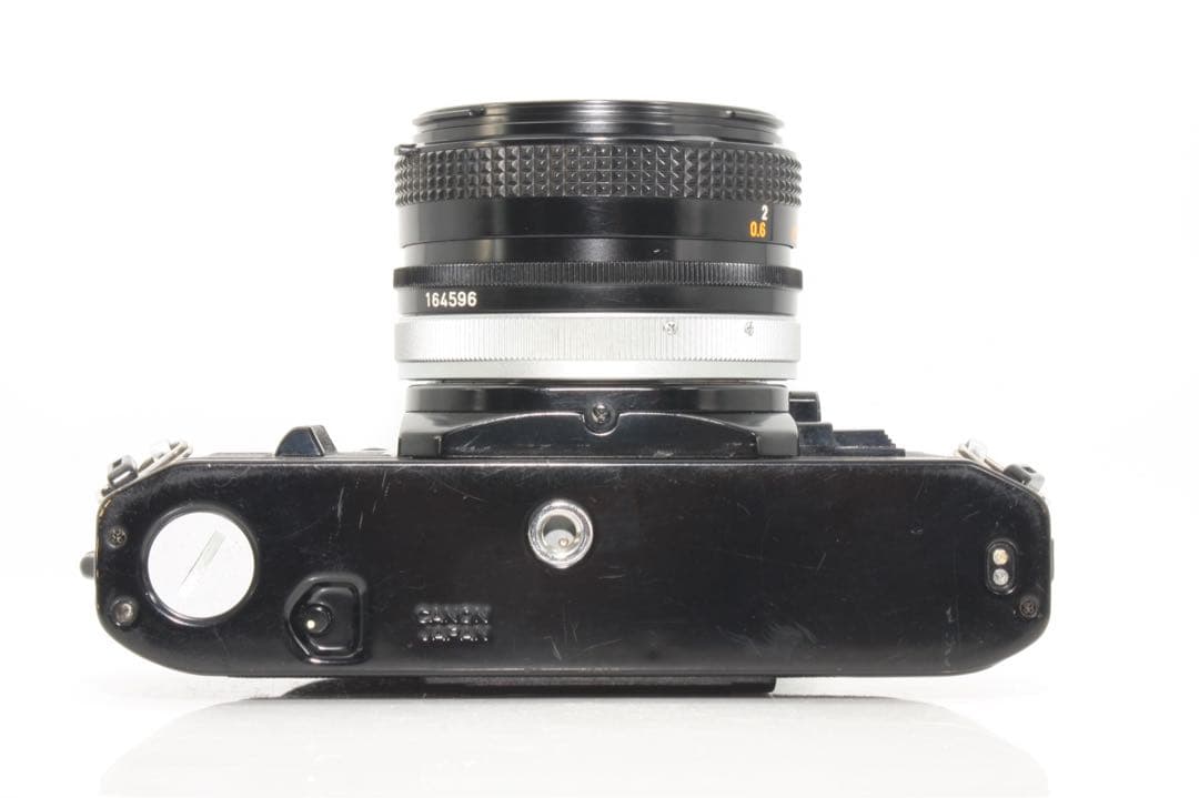 整備品　canon AE-1 black FD 50mm f1.8 s.c.